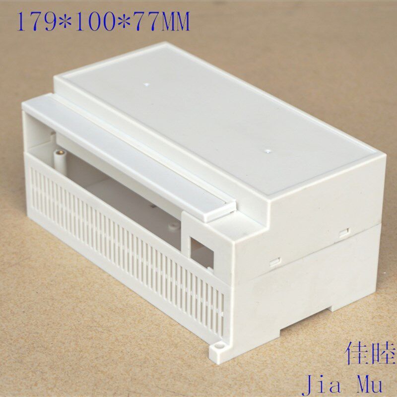 PLC工控壳 仪器仪表壳体 塑料壳 控制器外壳3-01D:179*100*77MM