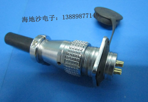 【科臣】航空插头插座WS/KC24-(4-10-19芯)SC直式电缆金属连接器
