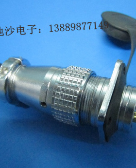 【科臣】航空插头插座WS/KC24-(4-10-19芯)SC直式电缆金属连接器