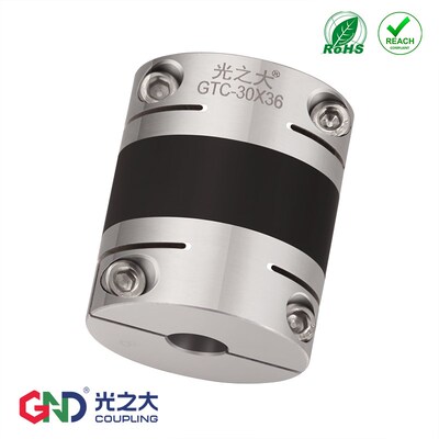 铝合金高响应橡胶联轴器大扭矩梅花弹性连轴GTC高减震精密连轴器