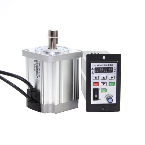 400W80直流无刷电机驱动器器装80BL100S40-445带霍尔高速马达包邮