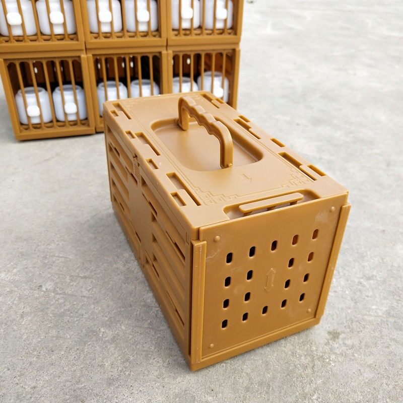 画眉鸟上山小排笼快递运输笼格笼媒笼鹦鹉外出便携塑料胶鸟笼子