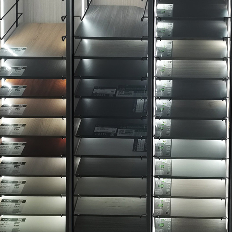 橱柜门板样品展示架挂钩一体展板钩衣橱柜门样板连体色板钩门板托