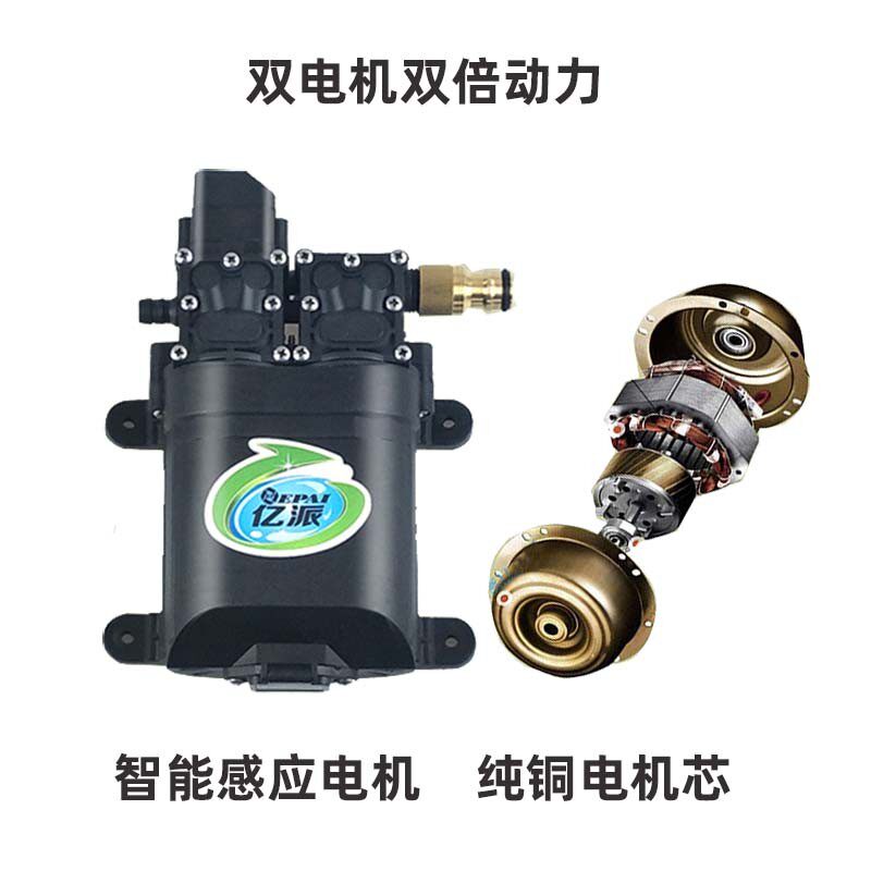 亿派双泵无线洗车神器自助高压双电机洗车器工具洗车高压水泵水枪