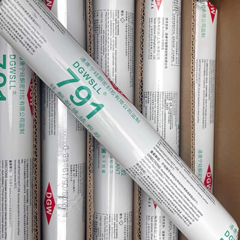 道康宁791软胶中性硅酮结构胶耐候门窗防水阳光房玻璃密封硅胶图片