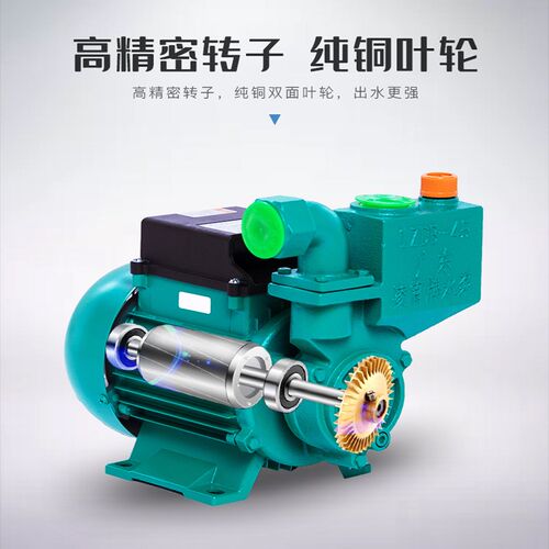 广东凌霄ZDB自吸式清水泵全自动家用高扬程增压泵管道增压抽水泵