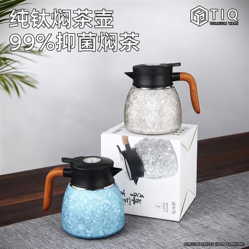 纯钛焖茶壶家用保温壶大容量温显高端闷泡2026新款便携智能泡茶壶