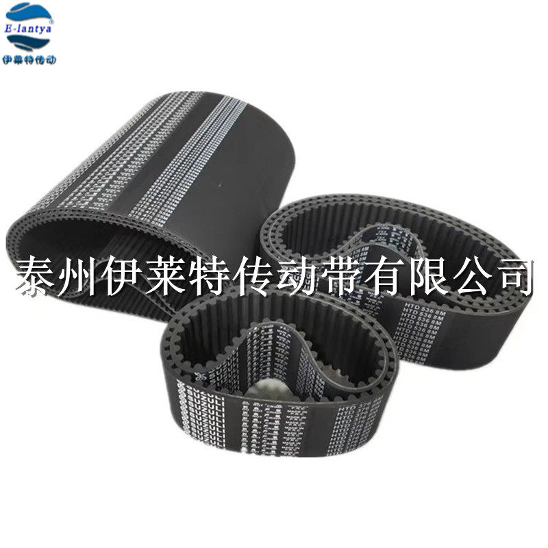拉缆收线缆牵引机同步带12X60X1000绿色平皮带 PVC管材橡胶牵引带