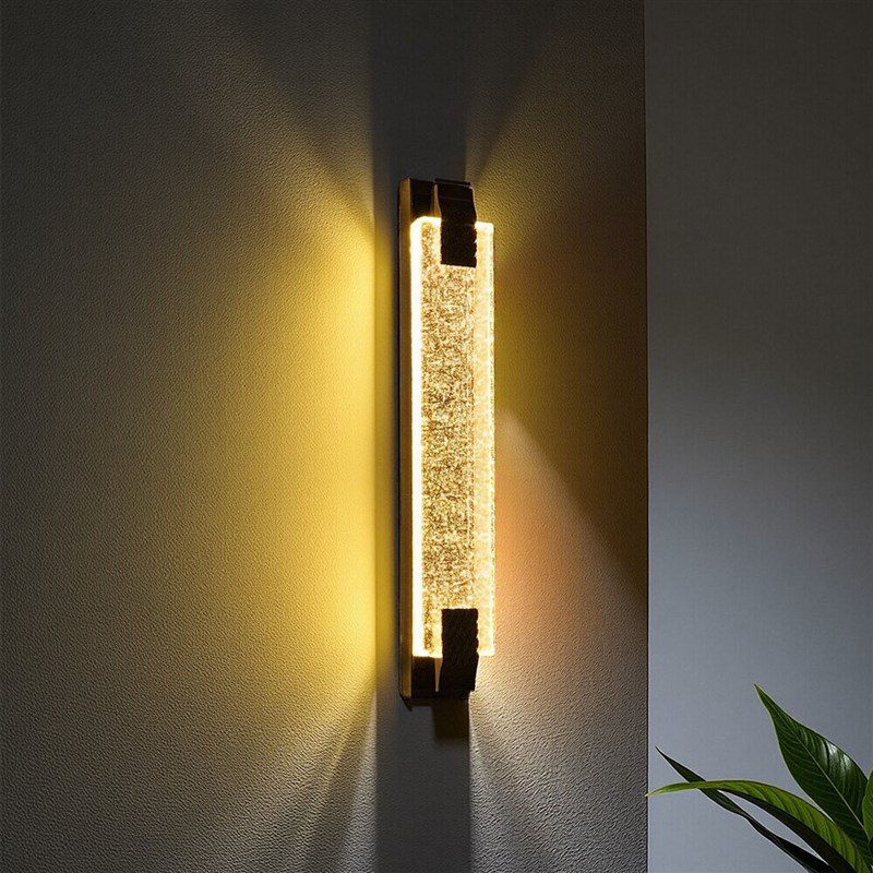 轻奢客厅壁灯LED床头灯电视背墙灯具后现代走廊过道卧室气泡壁灯