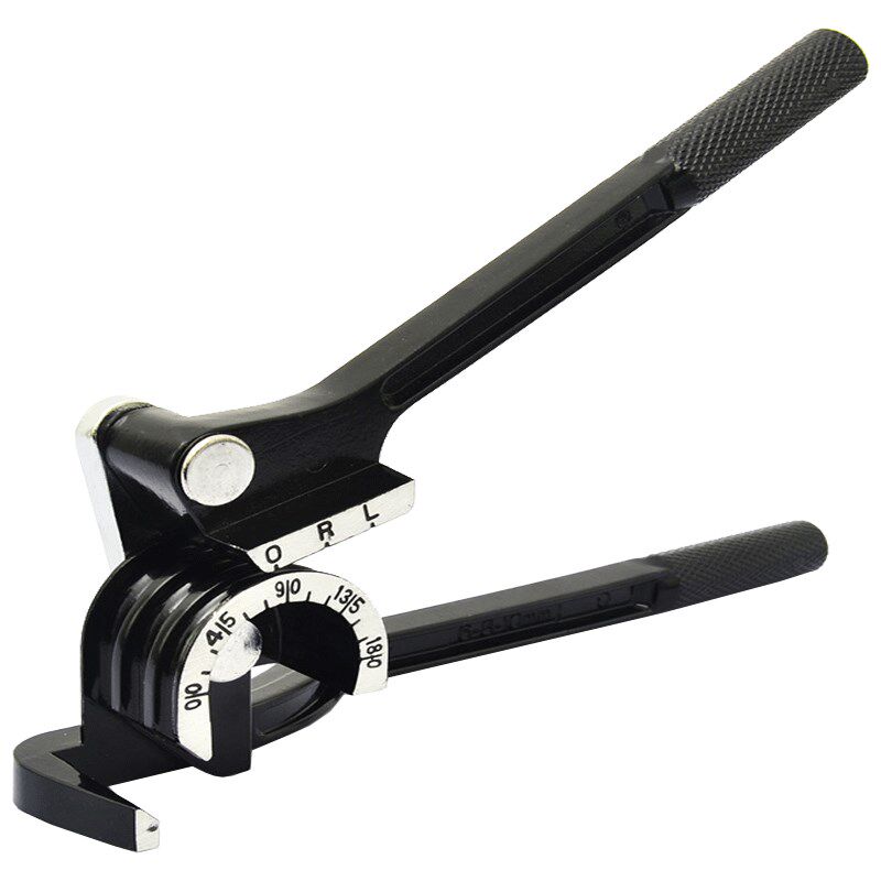 上匠工具手动弯管器空调铜管铝管手动弯管机6 8 10mm弯管工具