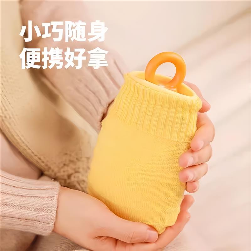 热水袋注水婴儿敷肚子防胀气硅胶儿童热敷专用加厚防爆小号暖宝宝