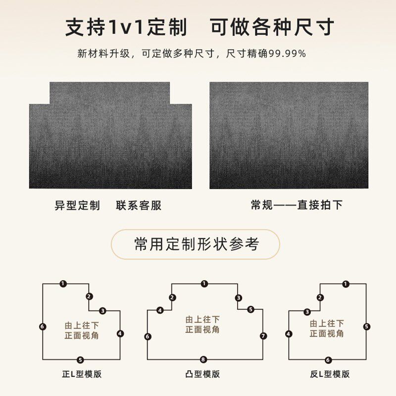 轻奢入户门地垫高端进门门垫定制可裁剪玄关脚垫防滑家用地毯客厅