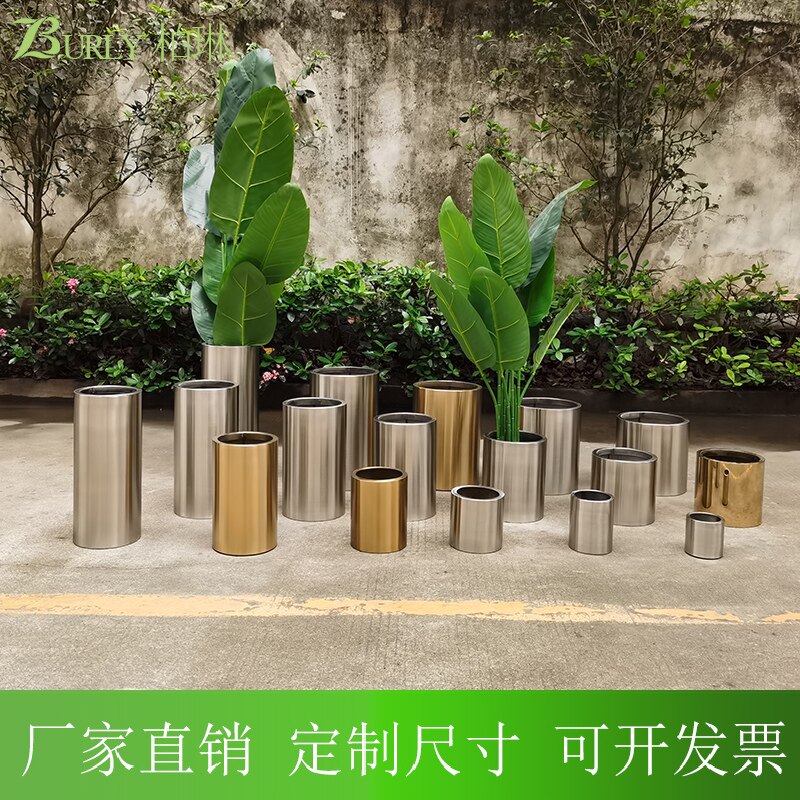 小圆筒 圆柱 台面花瓶 多肉 植物盆栽 花桶 装饰 干燥花 仿真 北