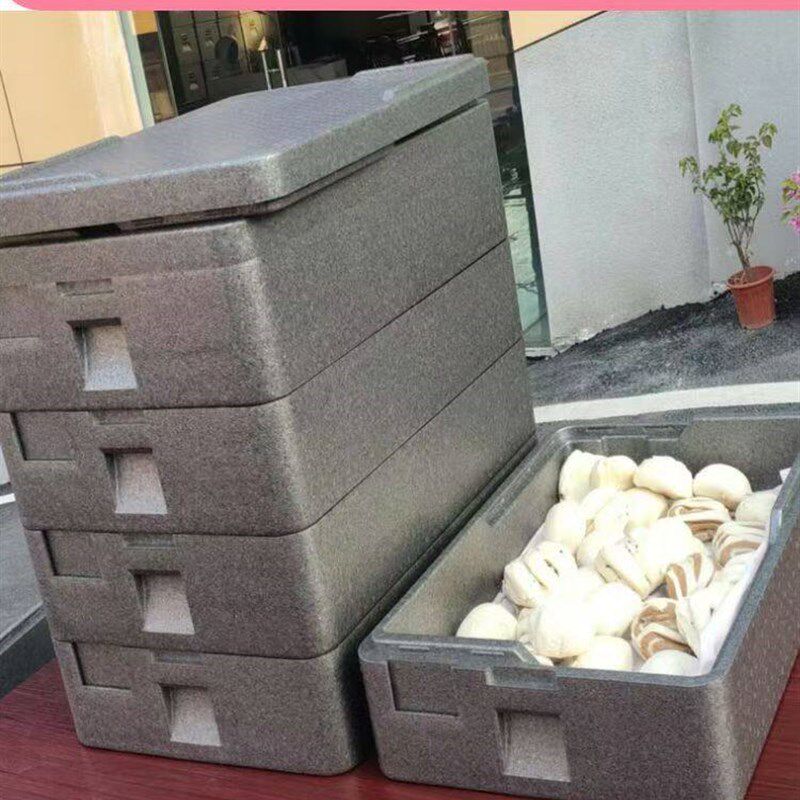 EPP食品级泡沫保温箱户外摆摊冷藏箱专用箱商用包子外卖多层甜品