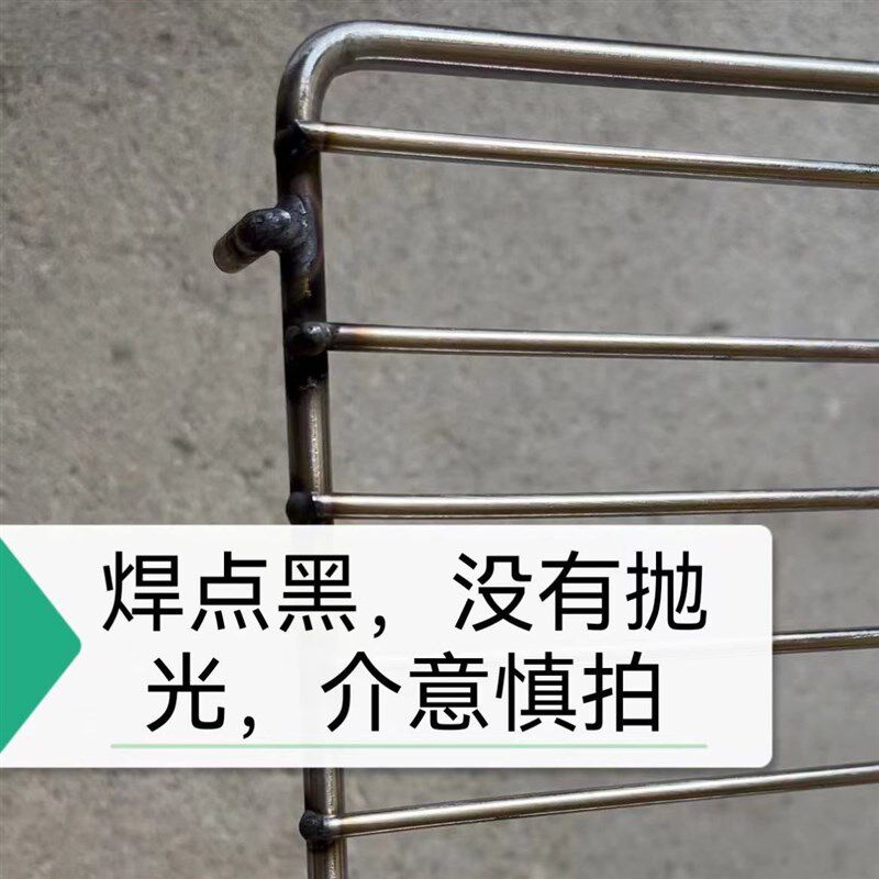 烧烤蔬菜网304不锈钢烧烤网带把手加粗特粗户外烧烤篦子一件定做