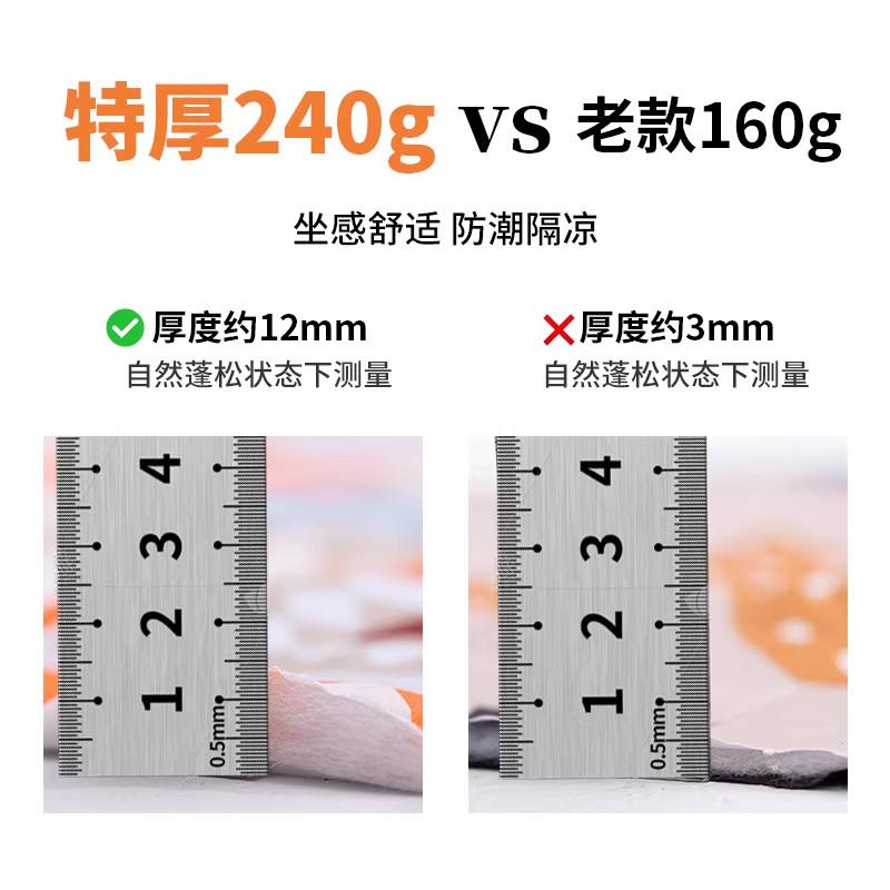 户外露营防潮垫六角帐篷配套加大加厚无拼接耐撕隔脏材质野营垫