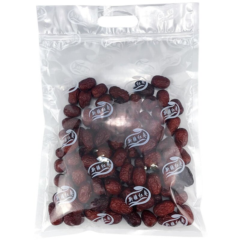 新品新疆红枣包装袋手提袋自封袋3斤5斤装红枣分装袋密封拉链袋子