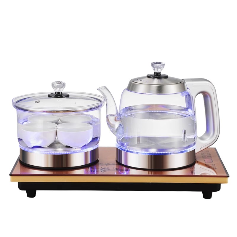 全自动上水烧水壶泡茶专用茶具茶台一整套嵌入式煮茶一体机茶盘