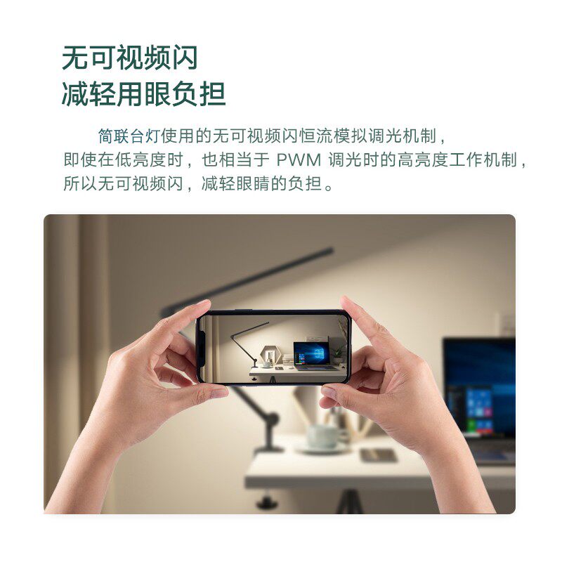 护眼书桌台灯学生学习读写专用折叠夹式可充电绘画设计工作夹子灯