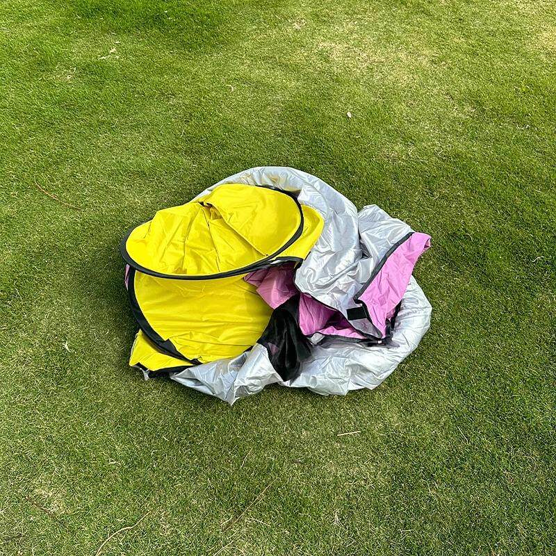 春游帐篷可携式折叠简易速开帐篷野餐垫户外踏青沙滩出游透气帐篷