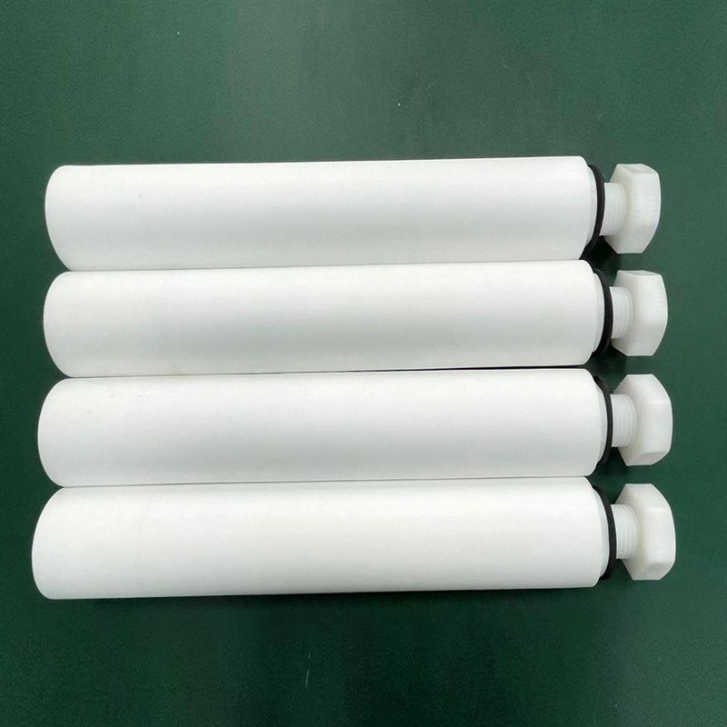 粉尘过滤芯 真空上料机滤芯气动上料机 除尘PE烧结滤芯63*300