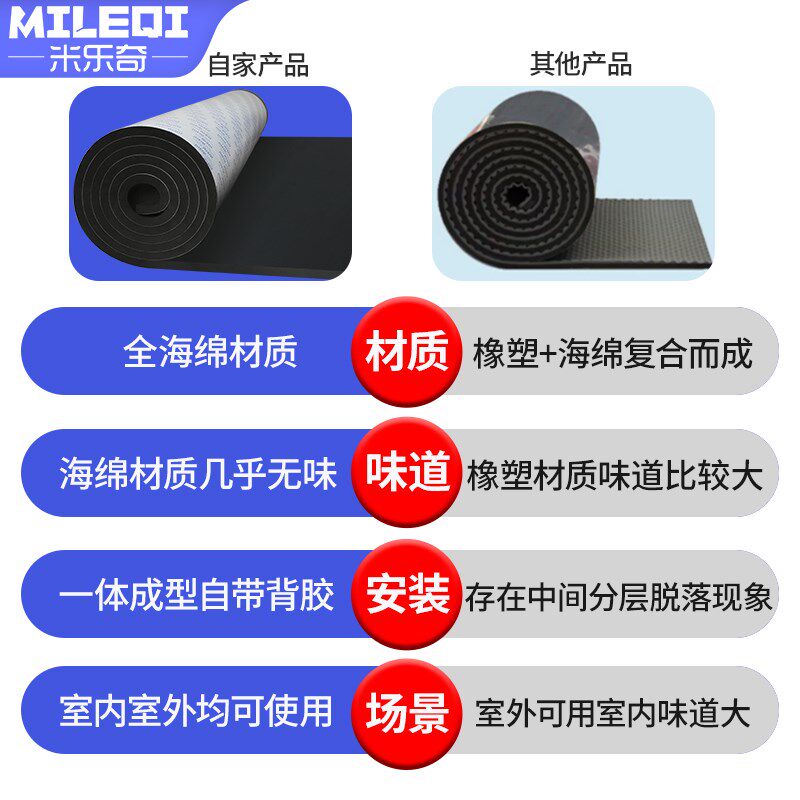 eva泡棉泡沫板海绵减震发泡高密度缓冲防震内衬材料背胶自粘胶垫
