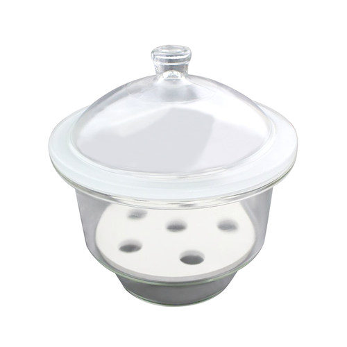 玻璃干燥器400 350 300 240 210 180 150mm 干燥皿包破损 带瓷板