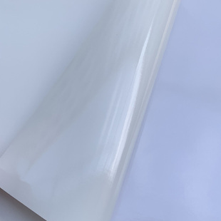PP合成纸A3不干胶打印纸珠光亚白哑面白色激光标签防水条形码贴纸