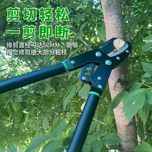 助友8101粗枝剪修枝剪园林大力剪省力剪花枝剪SK5钢高空剪刀树