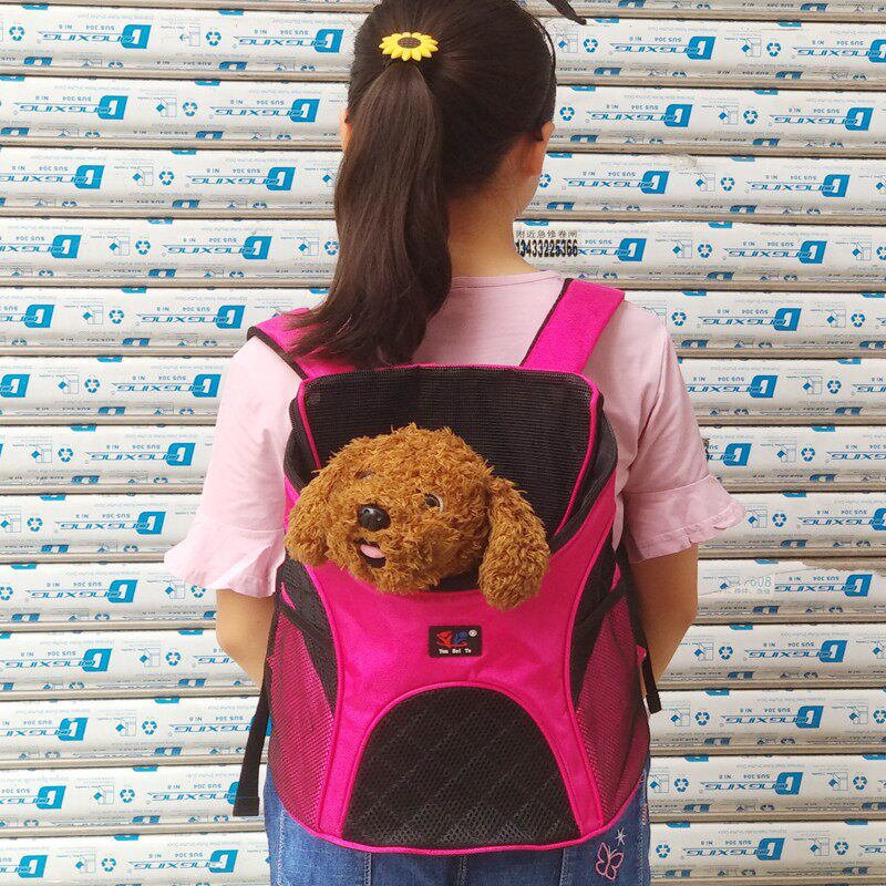 猫包外出背包泰迪小狗外出便携双肩包猫外出背包幼犬幼猫外出背包