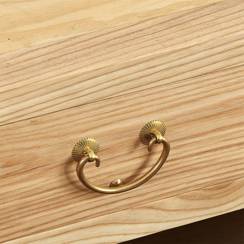 新中式实木衣帽架禅意免漆白蜡木挂衣架落地储物衣帽箱卧室收纳柜