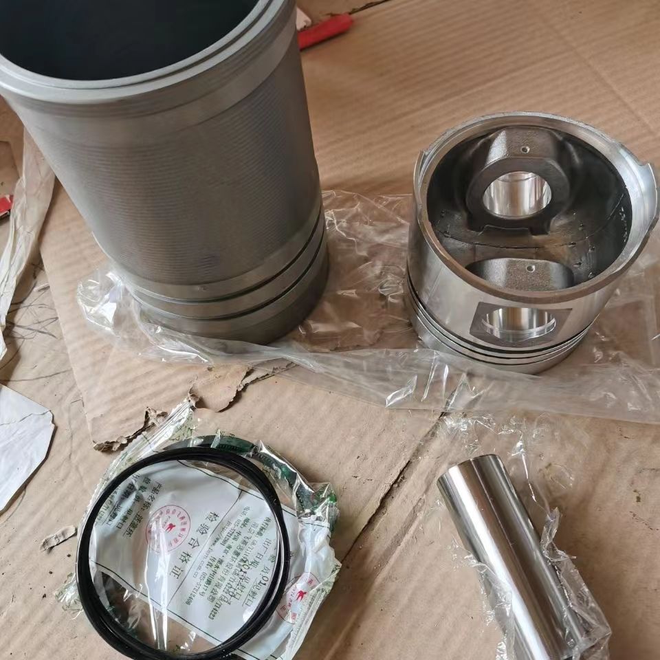 时风单缸柴油机缸筒活塞 活塞环 活塞销四配套送阻水圈免冲汽缸垫