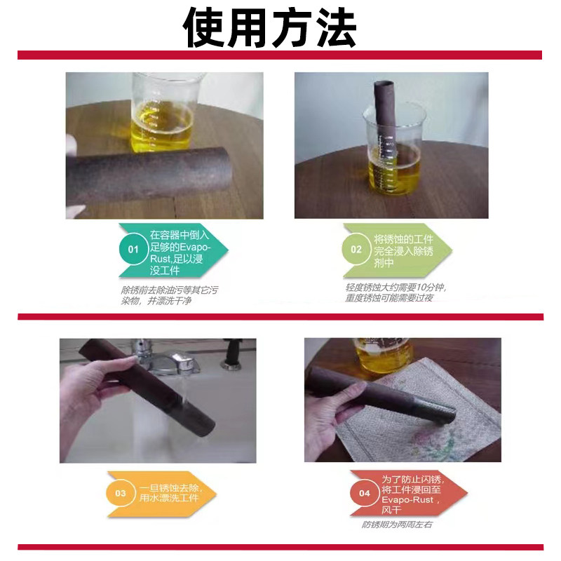 CRC中性环保强效除锈剂快速免刷安全无毒腐蚀顽固锈蚀高效清洗剂