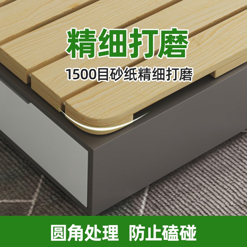 可折叠榻榻米排骨架硬床板铺板简易垫板实木防潮神器落地床垫地铺