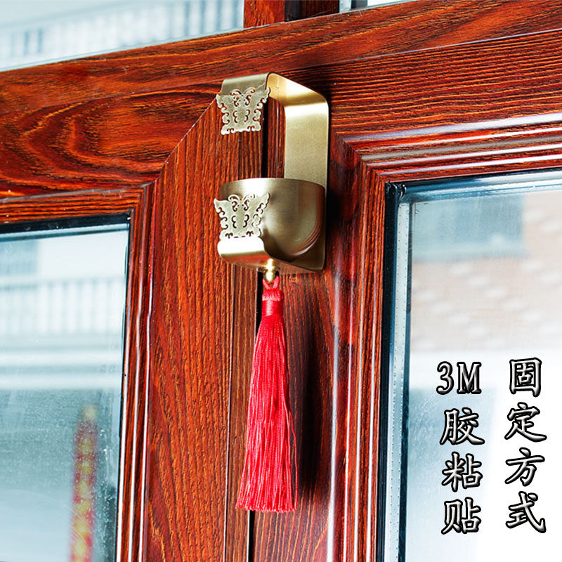 纯铜门铃铛进门提醒铃铛挂件店铺开门迎客铃装饰家用防盗铜铃铛