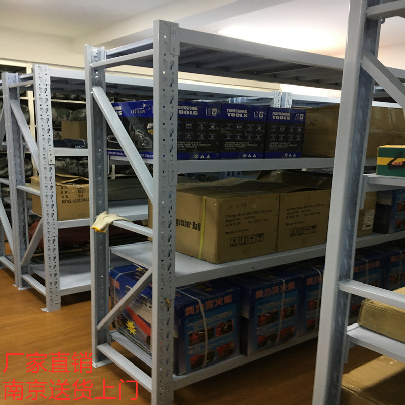 金属置物架不锈钢轻型货架仓库样品展示架多层铁架架南京送货上门