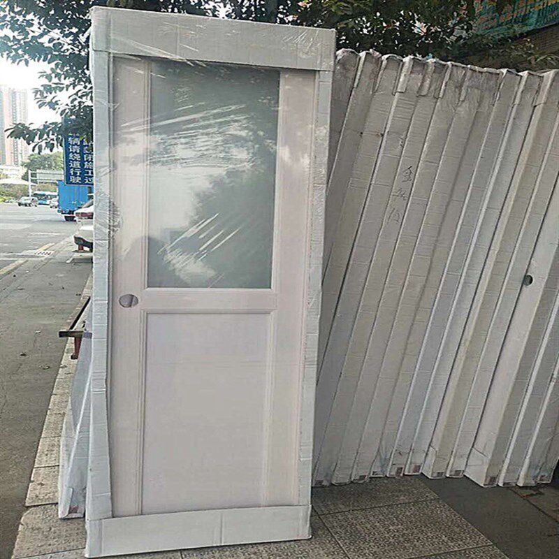 钛镁合金门洗手间门厕所厨房门钢化玻璃平开卧室内卫生间简易门