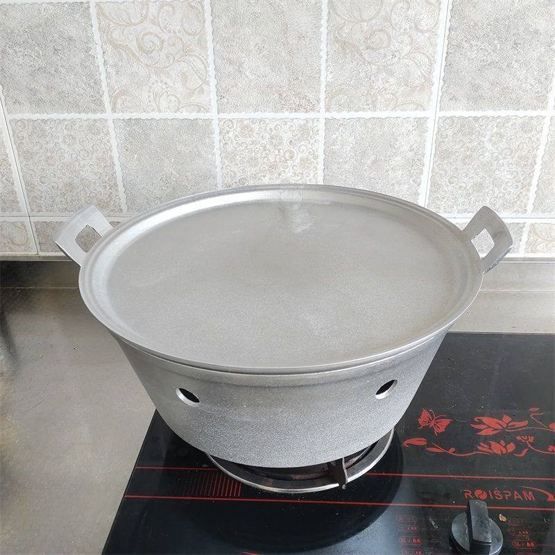 锅圈家用做烧饼锅烧饼炉老式纯铝锅圈老式烤炉
