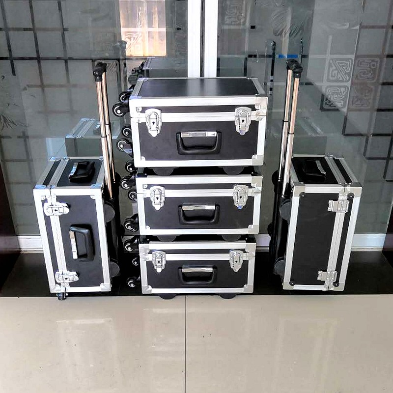 航空箱定做铝合金箱专业定制高端拉杆仪器箱工具箱防震海绵不锈钢