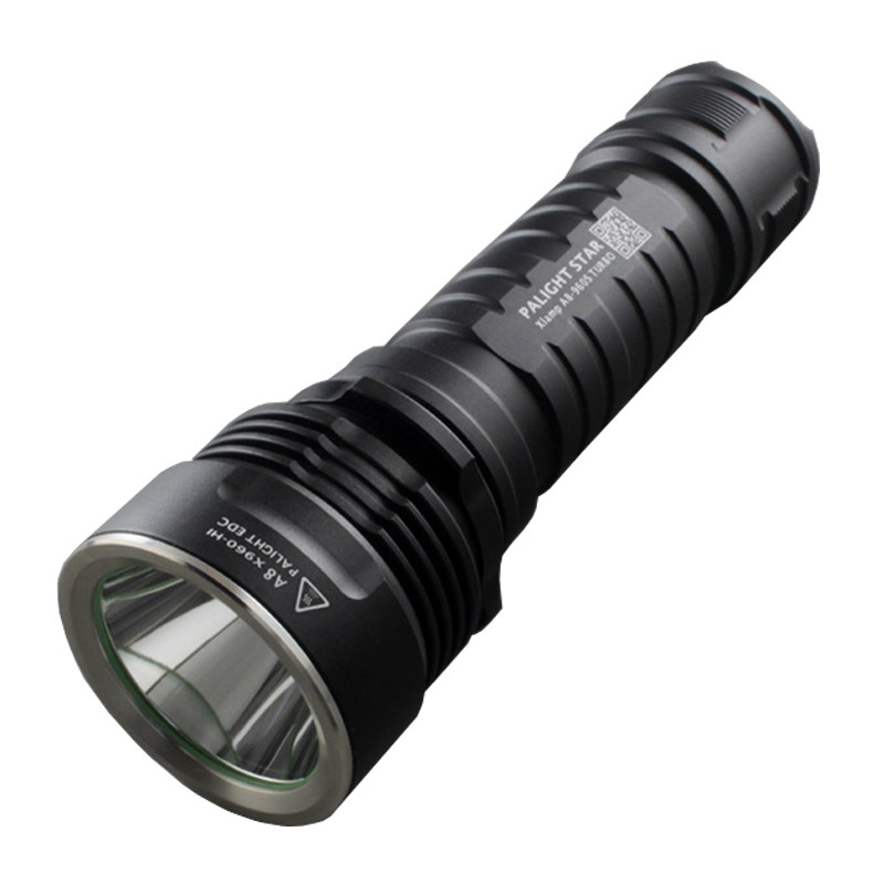 霸光26650强光充电式T6L2军工家用远射超亮3C手电筒LED手电筒A8x9