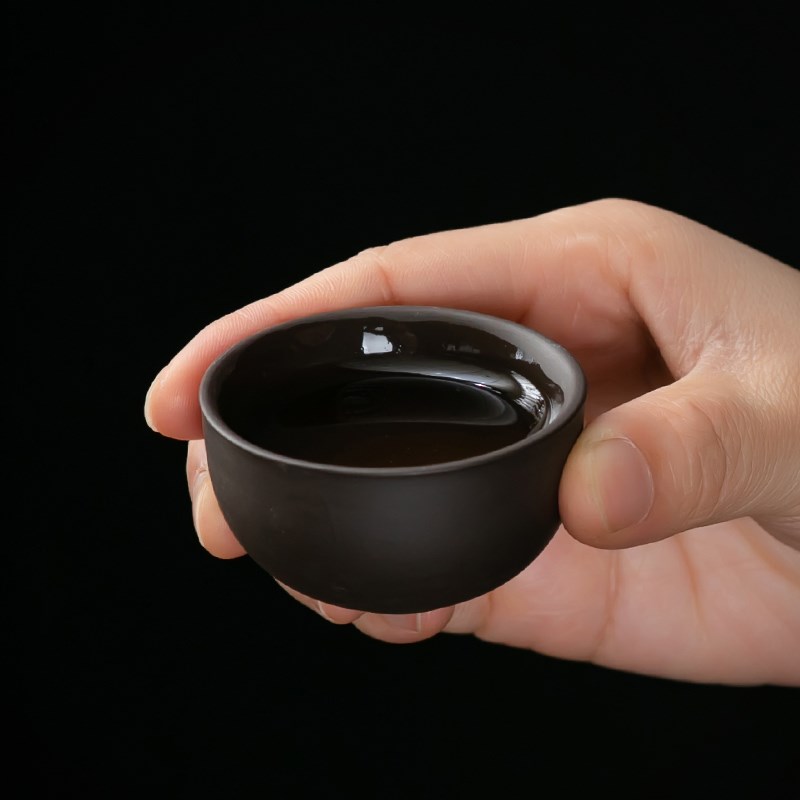 紫砂功夫茶具黑泥西施壶茶杯整套泡茶器三才碗闻香杯家用茶具套装