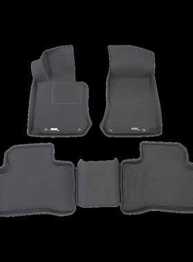 3D卡固适用新款奔驰C200L E300L GLC260L GLE320防水专车汽车脚垫