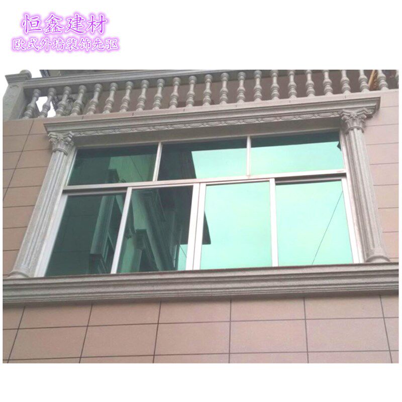 罗马柱窗套窗边模具别墅房子水泥窗户框边花模型混凝土3米宽包邮