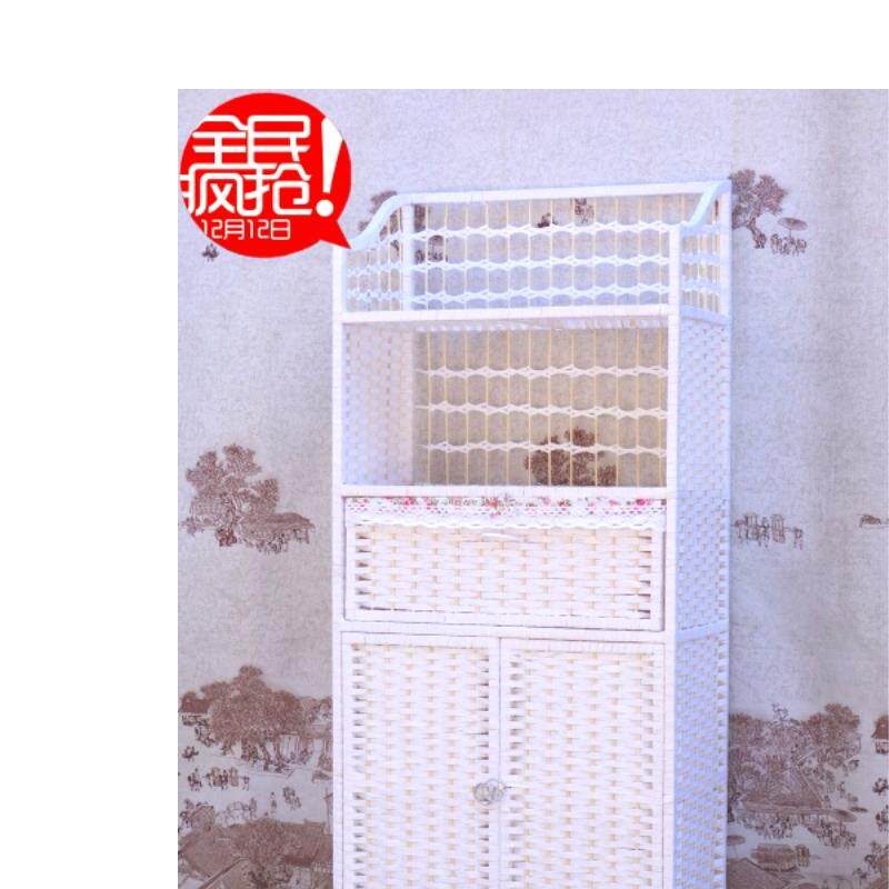 包邮草编床头柜书柜收纳柜玩具柜衣柜鞋柜简易藤编衣柜宝宝内衣柜