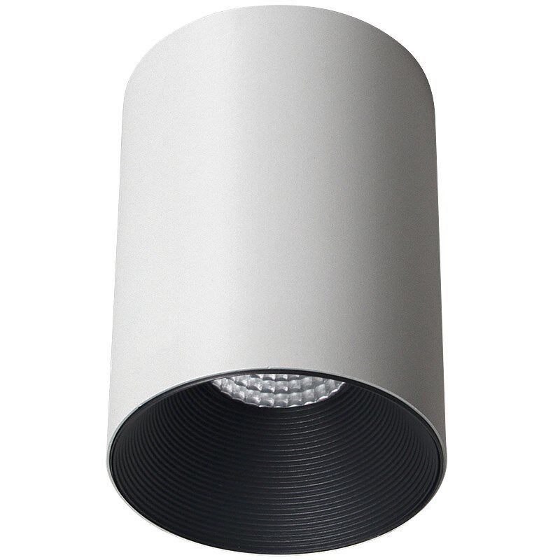 led明装射灯防眩免开孔吸顶式全光谱cob聚光灯过道走廊玄关无主灯