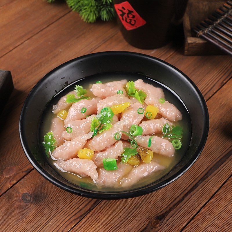 彷真小馄饨肉丸汤福鼎肉片模型食品食物模具样品定制假菜食物道具