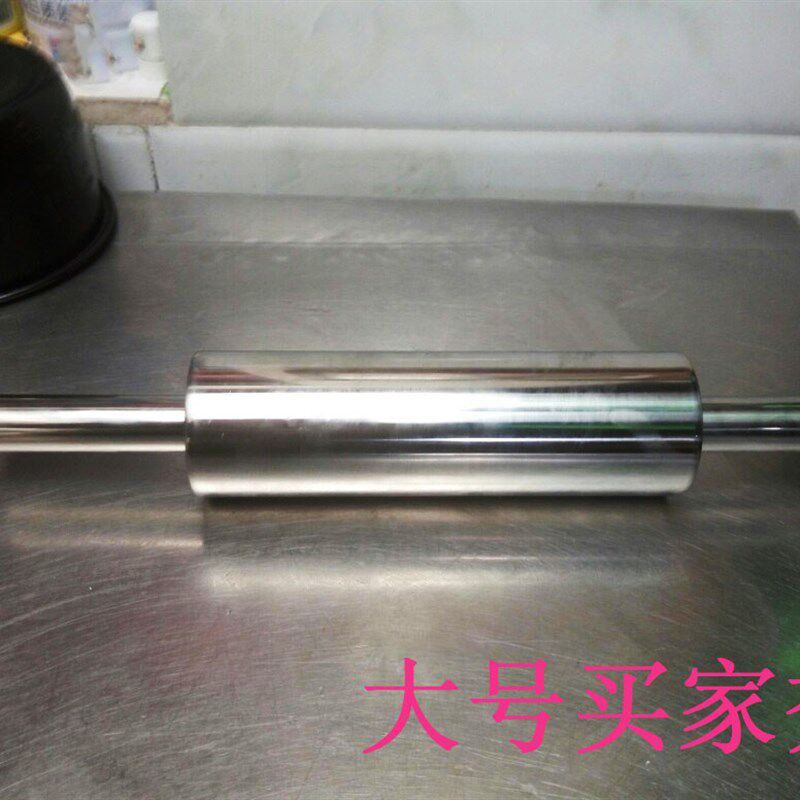 304不锈钢滚轴擀面杖烘焙DIY擀面棍压面棍滚轴翻糖走锤做饼擀面杖