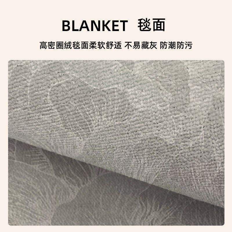 圆形地毯卧室梳妆台化妆椅子地垫法式轻奢高级感全身镜垫子客厅毯