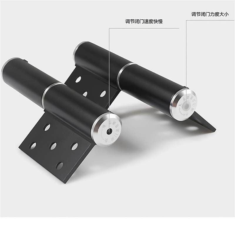 隐形门通用旗形液压合页自动关门荷叶机械加厚简易背景墙静音铰炼