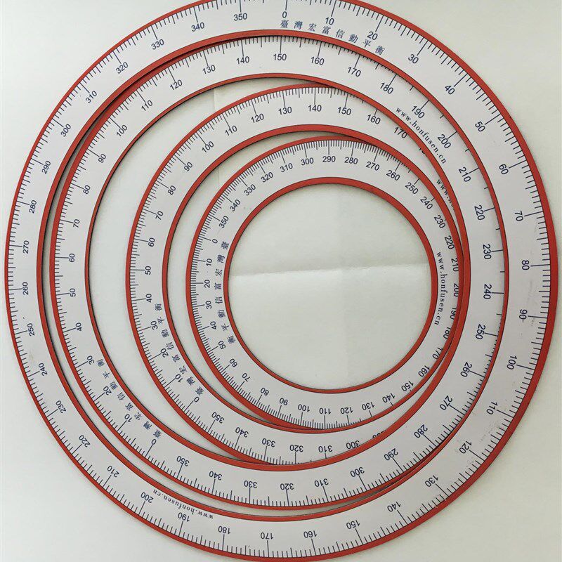 刻度盘磁性刻度盘0到360度砂轮动平衡调试砂轮法兰盘刻度